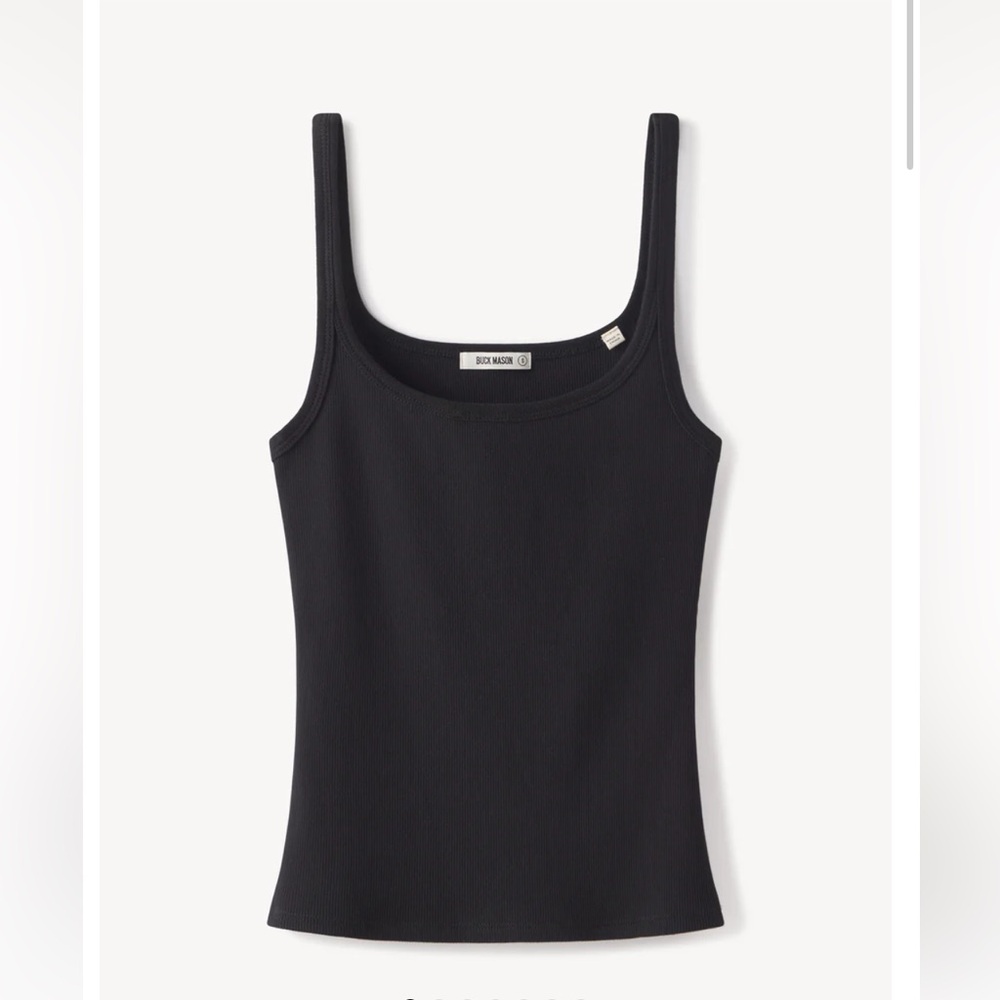 Buck Mason SURPLUS RIB SCOOP NECK TANK